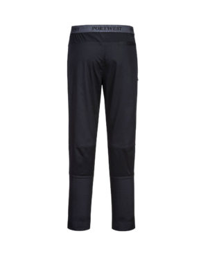 C072 pantalon de cuisine Noir Back