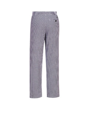 C079 - Pantalon de cuisine Bromley Bleu Check