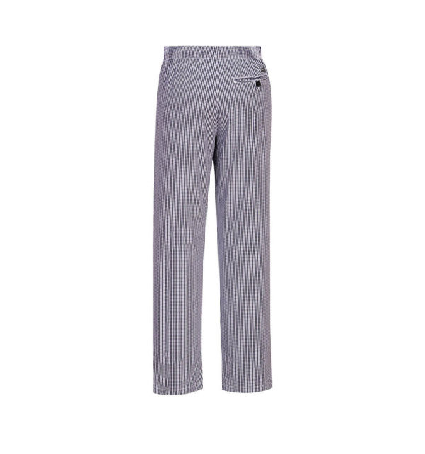 C079 - Pantalon de cuisine Bromley Bleu Check