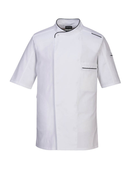 C735 - Veste de chef Surrey M/C Blanc