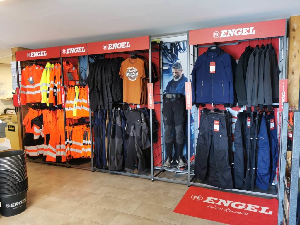 Présentation des produits Engel Workwear chez ABIPRO - Portes ouvertes ABIPRO 2023