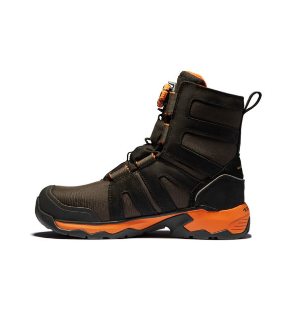 Vue latérale intérieure de la chaussure de sécurité hiver Solid Gear Tigris GTX AG High