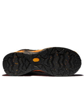 Semelle robuste Vibram® Arctic Grip Pro de la chaussure Solid Gear Tigris MID, conçue pour une adhérence exceptionnelle sur les surfaces glacées