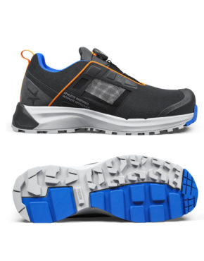 Chaussure de sécurité SG80127 Haze 2 Air Low de Solid Gear avec semelle extérieure antidérapante bleue