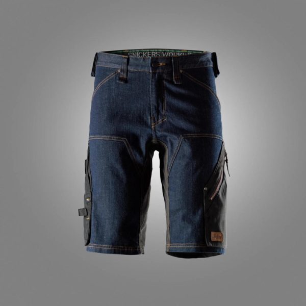 short Snickers 6156 denim stretch avec renforts CORDURA vue produit